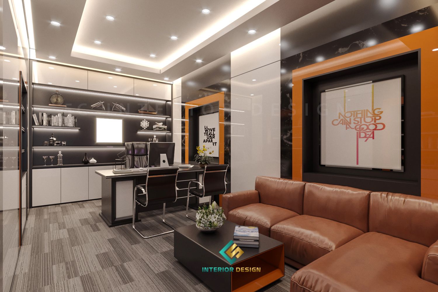 Thiết kế thi công nội thất văn phòng Time Plus