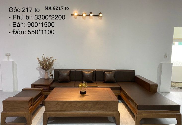 Sofa gỗ phòng khách