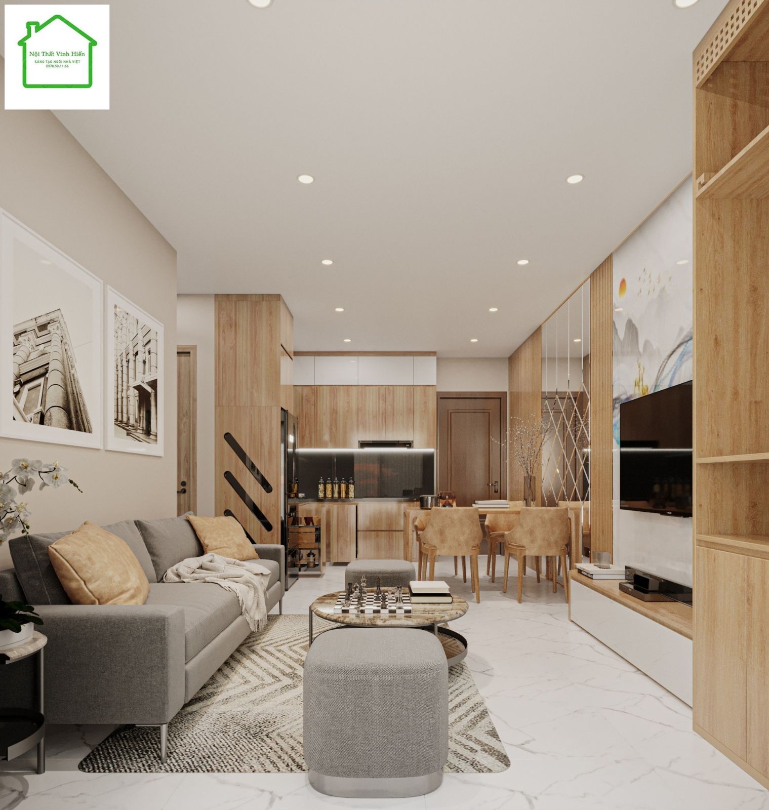 Thiết kế nội thất chung cư
