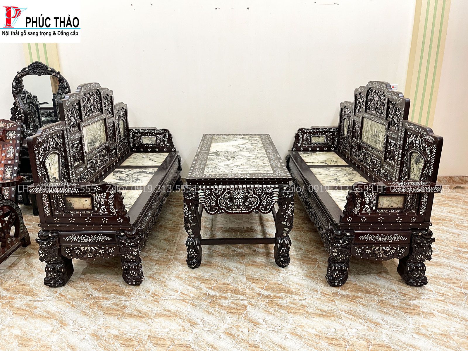 Bàn ghế phòng khách
