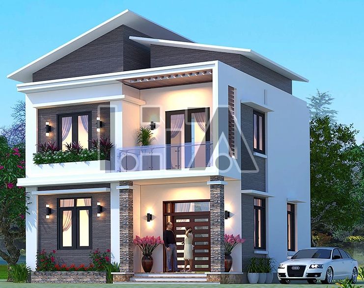 Thiết kế kiến trúc biệt thự