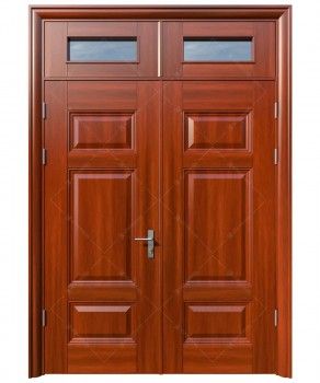   Cửa thép vân gỗ