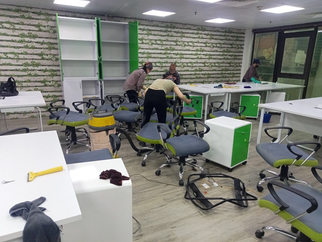 Hoàn thiện sửa chữa văn phòng lam việc tại Chính Kinh Thanh Xuân