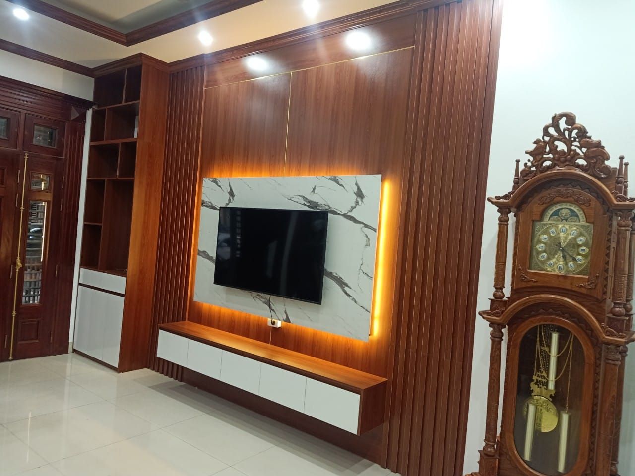 Thi công nội thất phòng khách