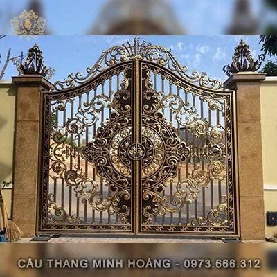 Cổng nhôm đúc