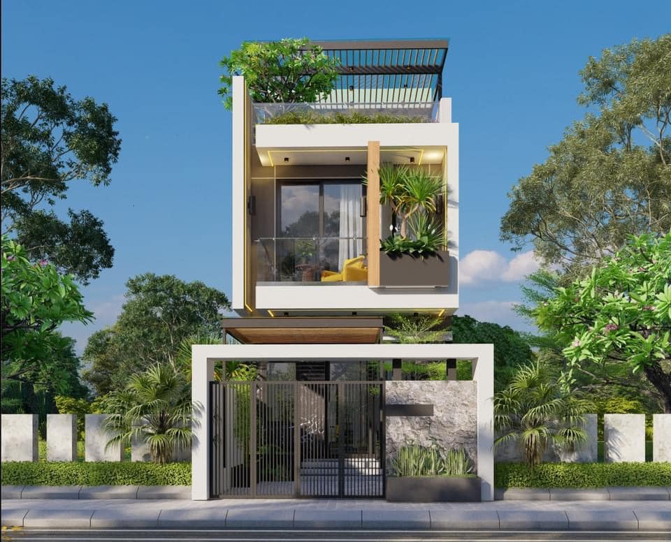 Thiết kế kiến trúc nhà phố