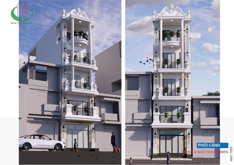 Thiết kế nhà phố