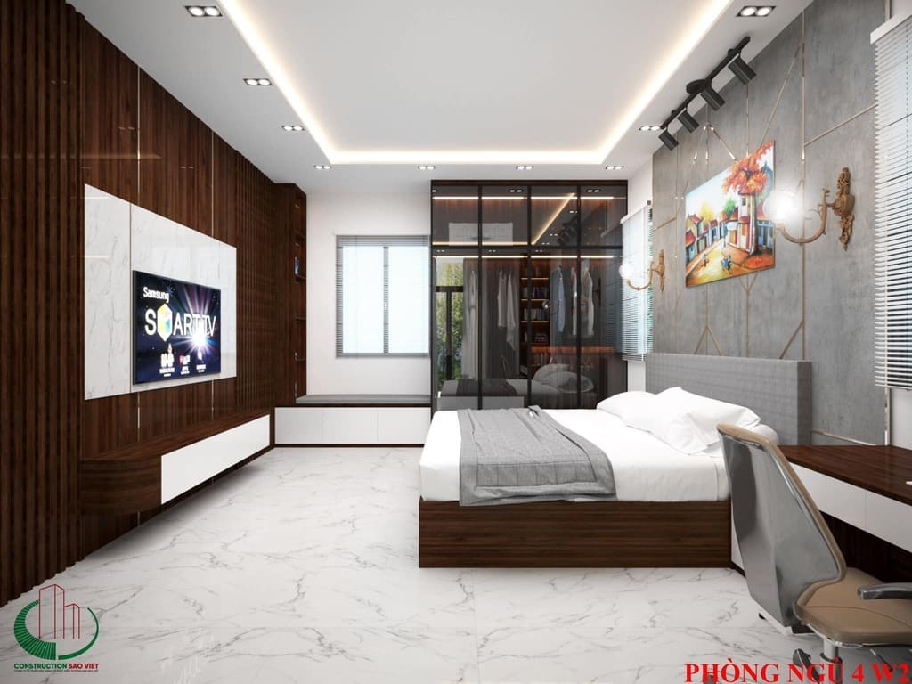 Thiết kế nội thất phòng ngủ