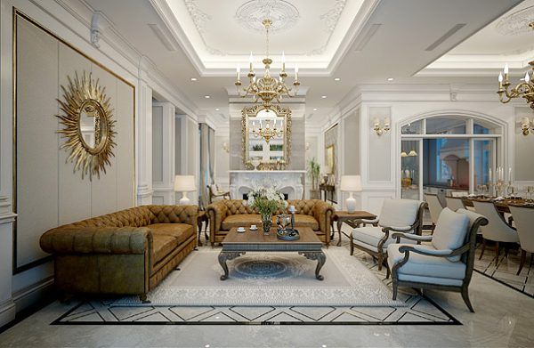 Thiết kế nội thất biệt thự