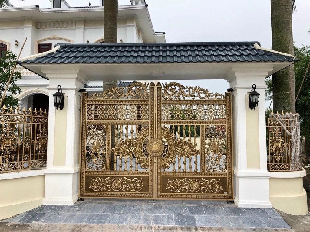 Cổng nhôm đúc