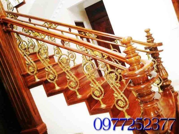 Cầu thang nhôm đúc