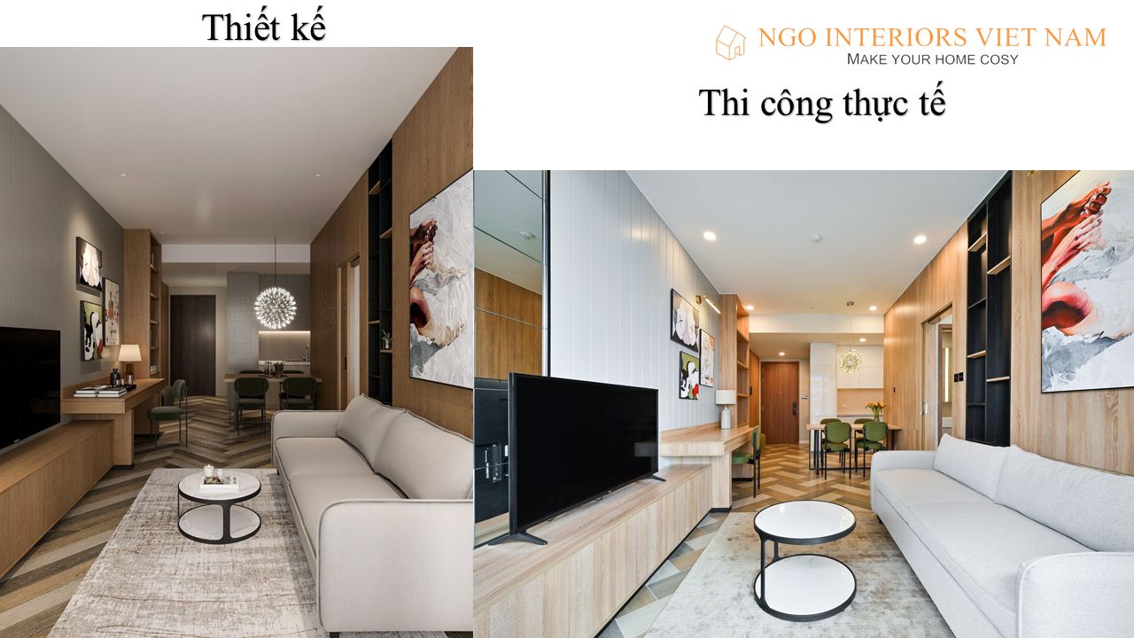  So sánh hình thực tế và 3D 