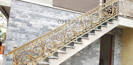 Cầu thang nhôm đúc