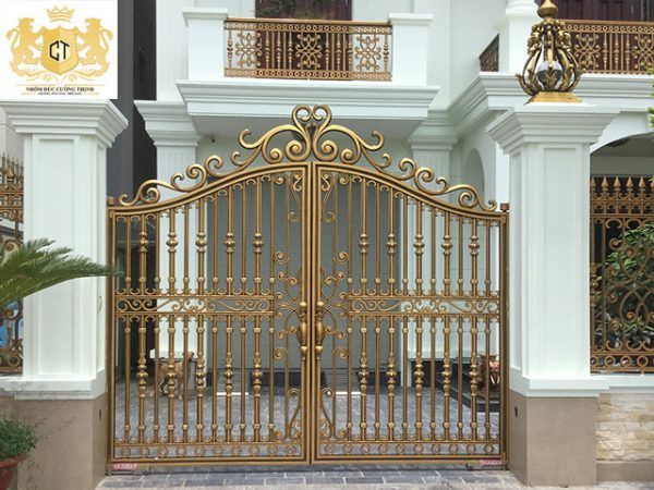 Cổng nhôm đúc 