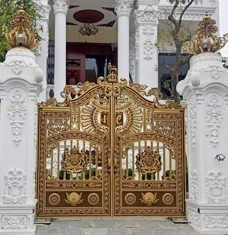 Cổng nhôm đúc