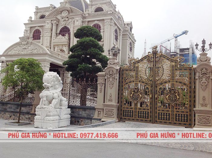 Cổng nhôm đúc
