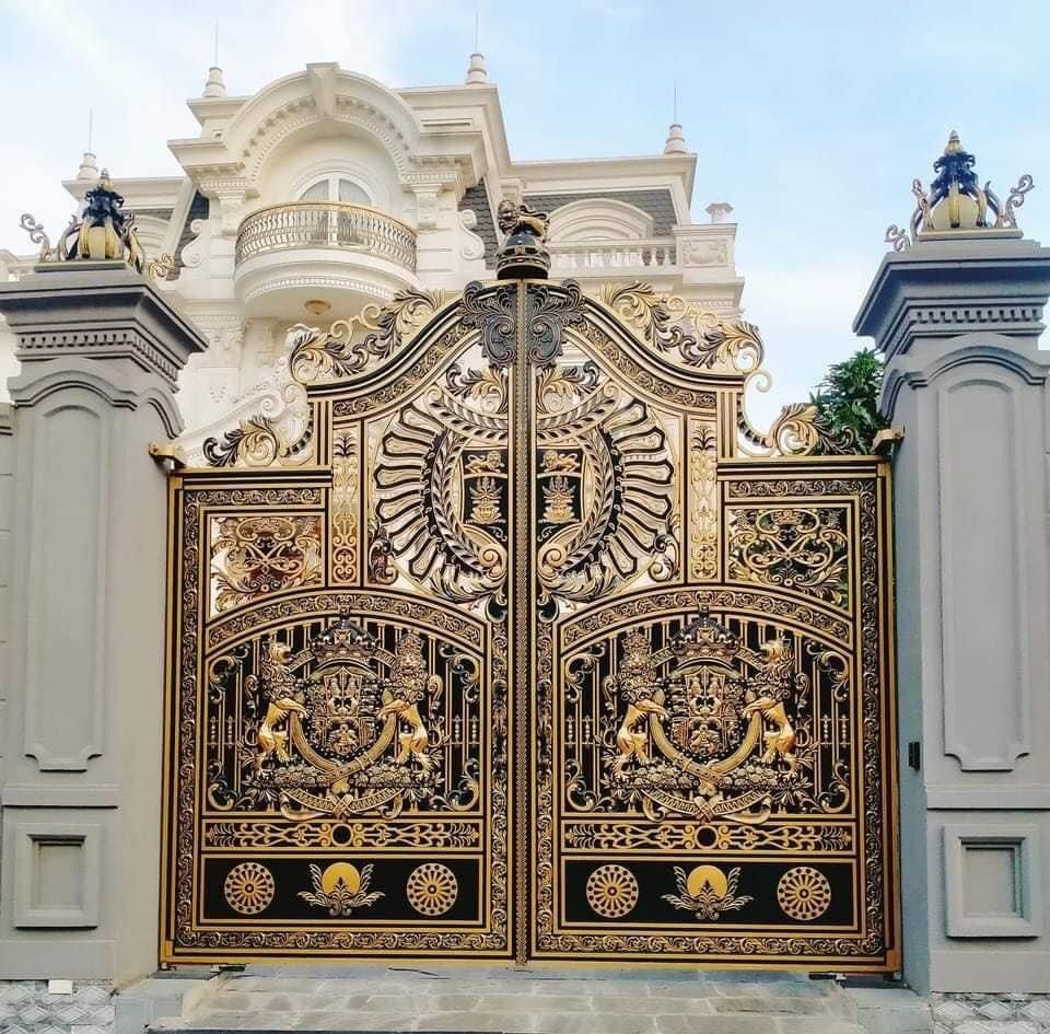 Cổng nhôm đúc