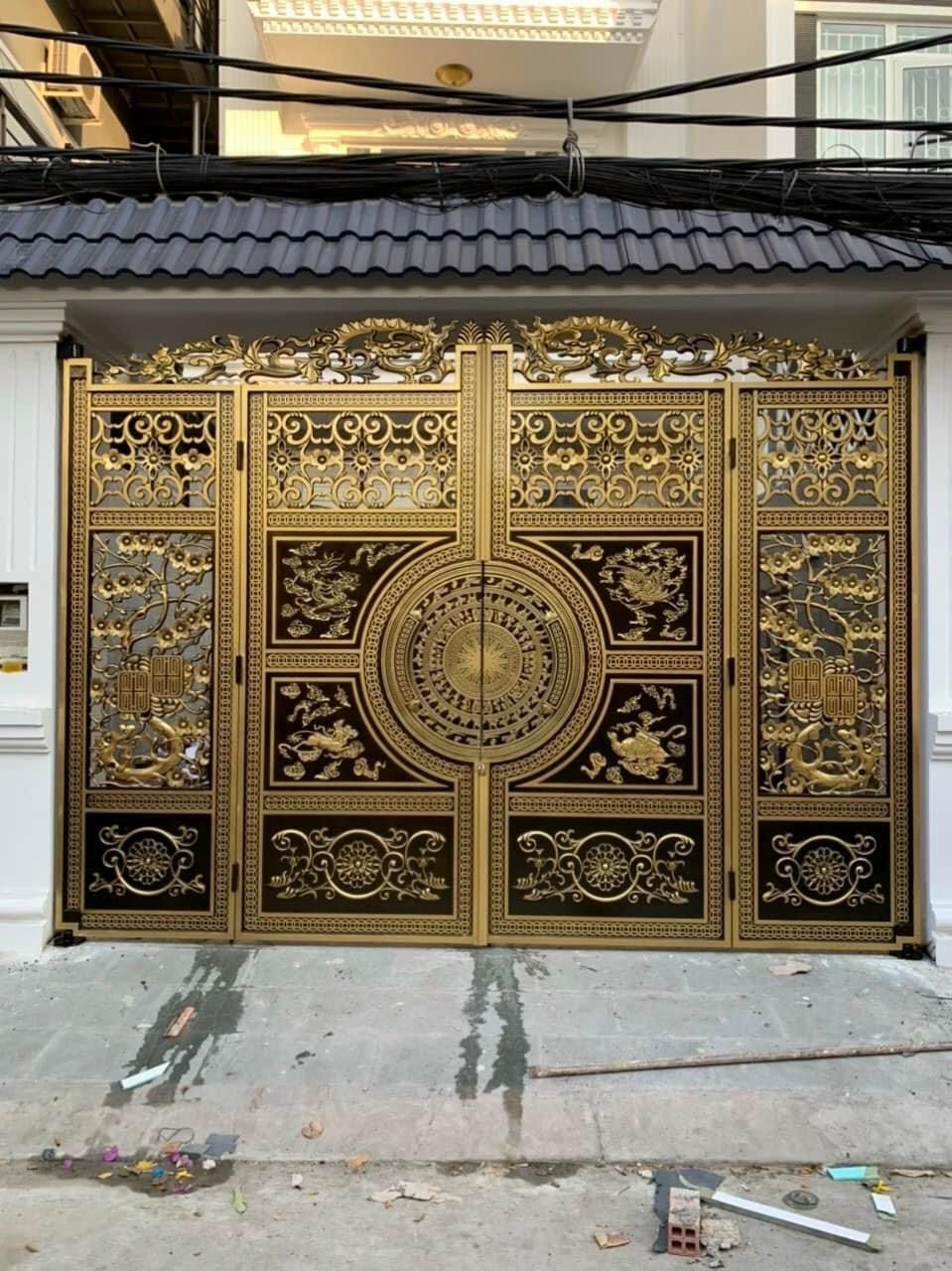 Cổng nhôm đúc