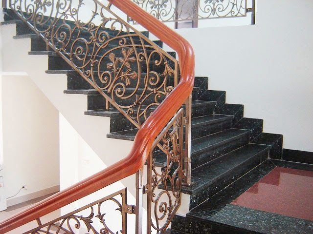 Cầu thang nhôm đúc