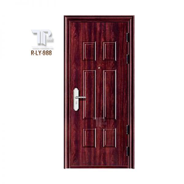 Cửa thép vân gỗ 1 cánh
