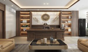 thiết kế và thi công nội thất văn phòng