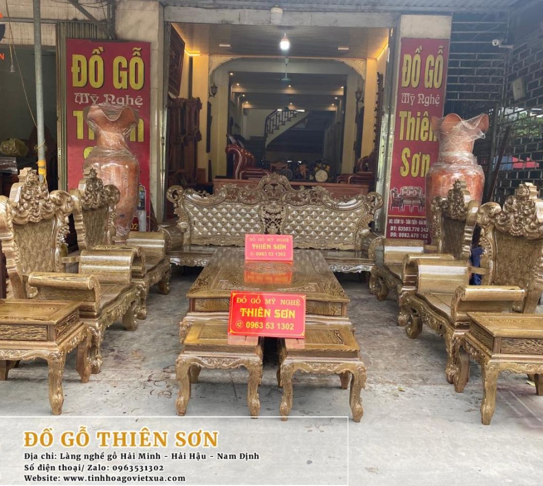 Bàn ghế phòng khách
