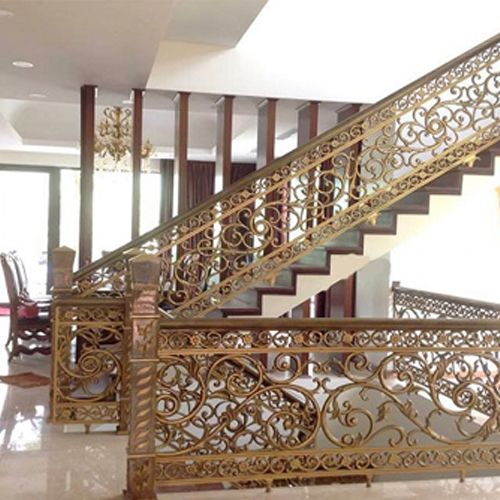 Cầu thang nhôm đúc