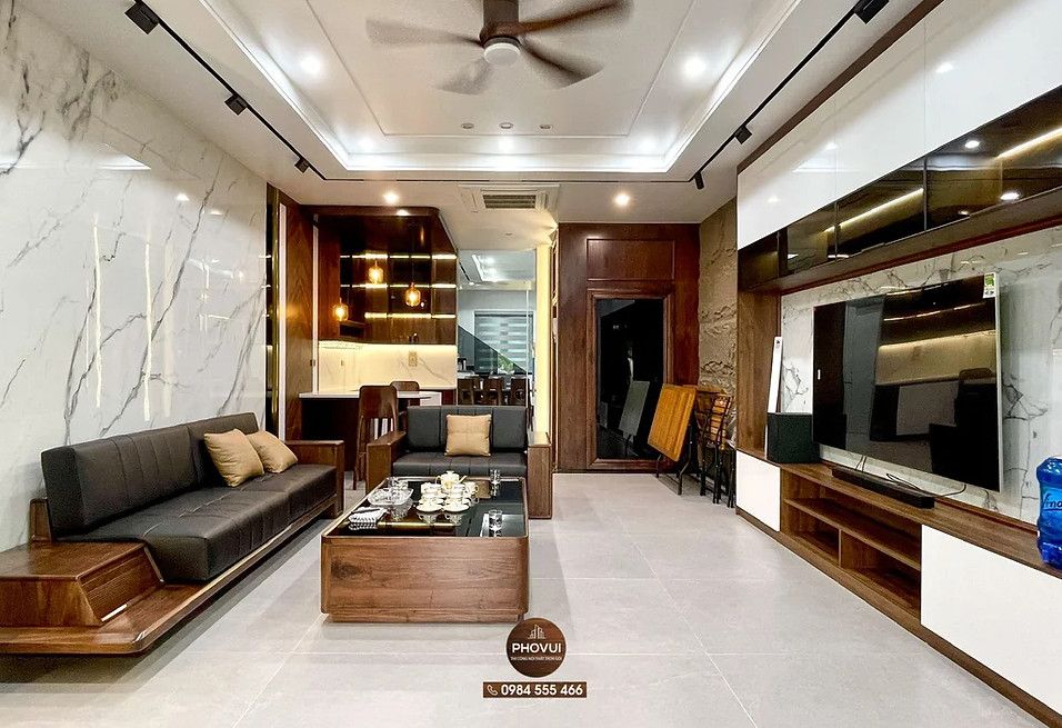 Thiết kế thi công nội thất nhà phố