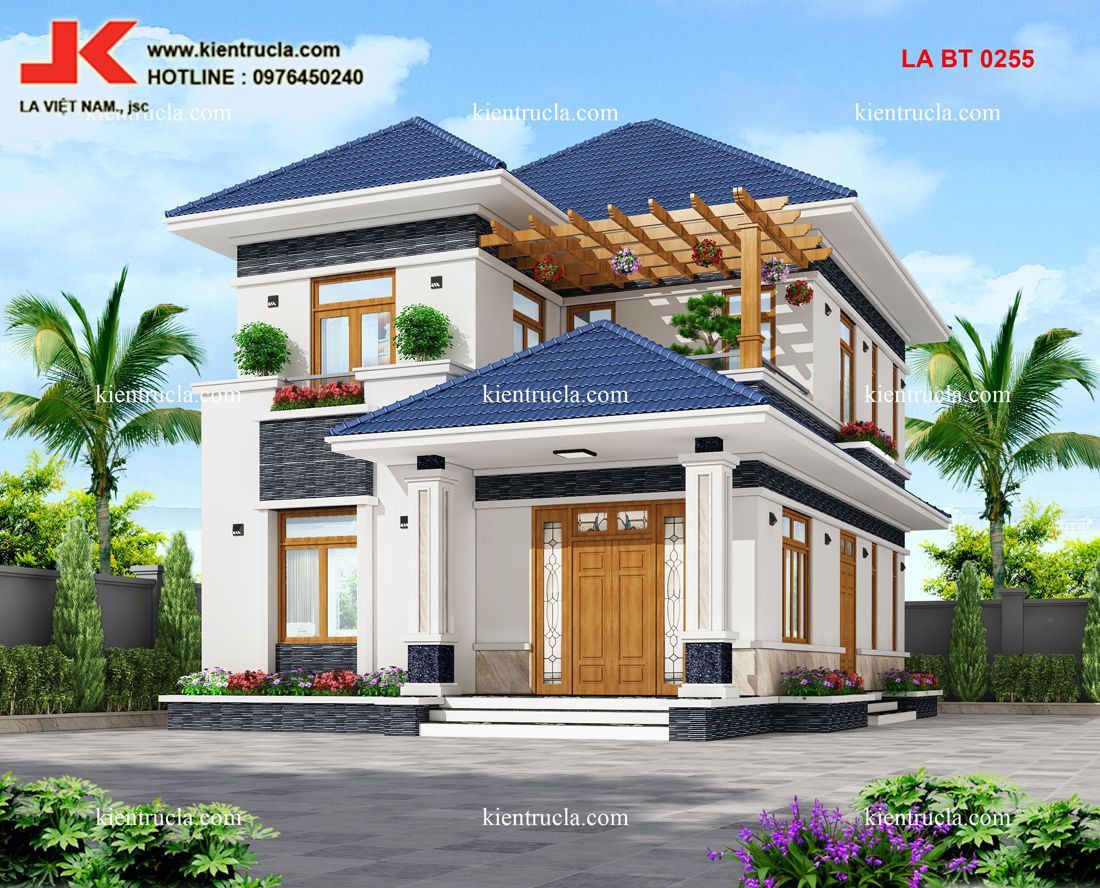 Thiết kế biệt thự mái Nhật