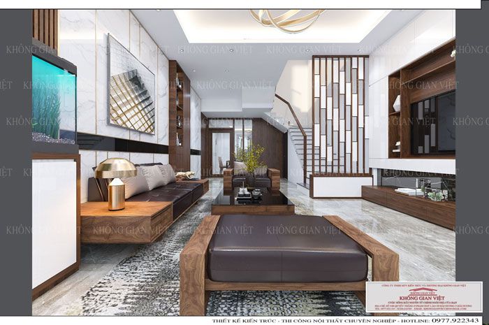 Thiết kế nội thất nhà phố