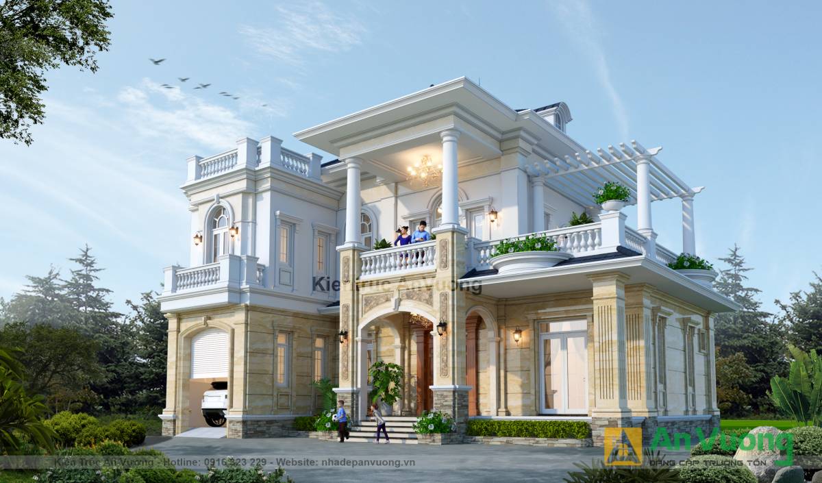 Thiết kế biệt thự tân cổ điển 