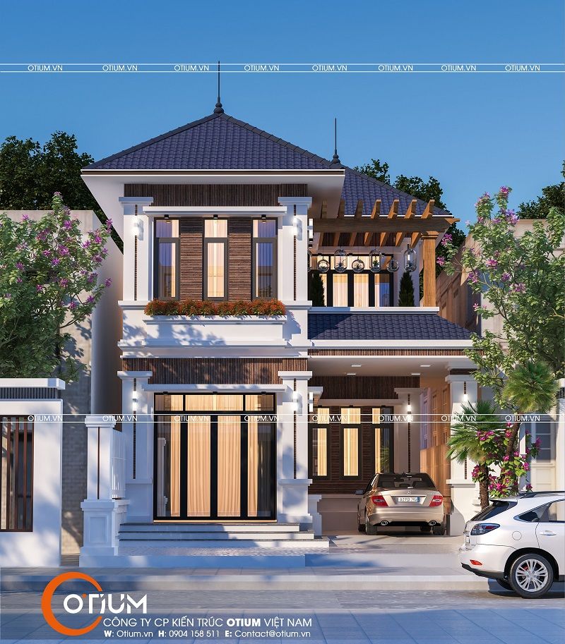 Thiết kế kiến trúc biệt thự