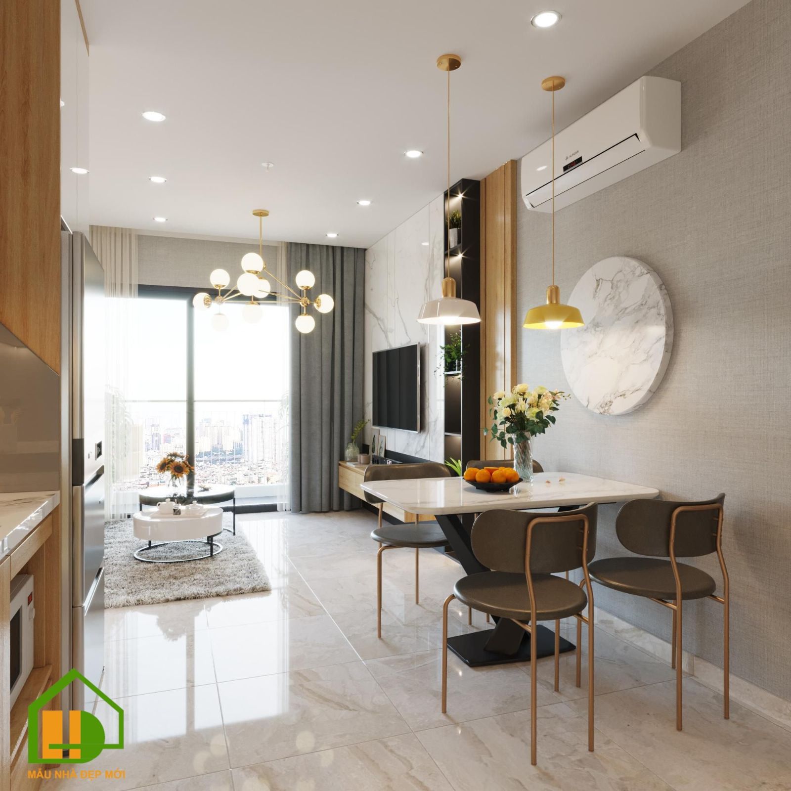 Thiết kế thi công nội thất chung cư