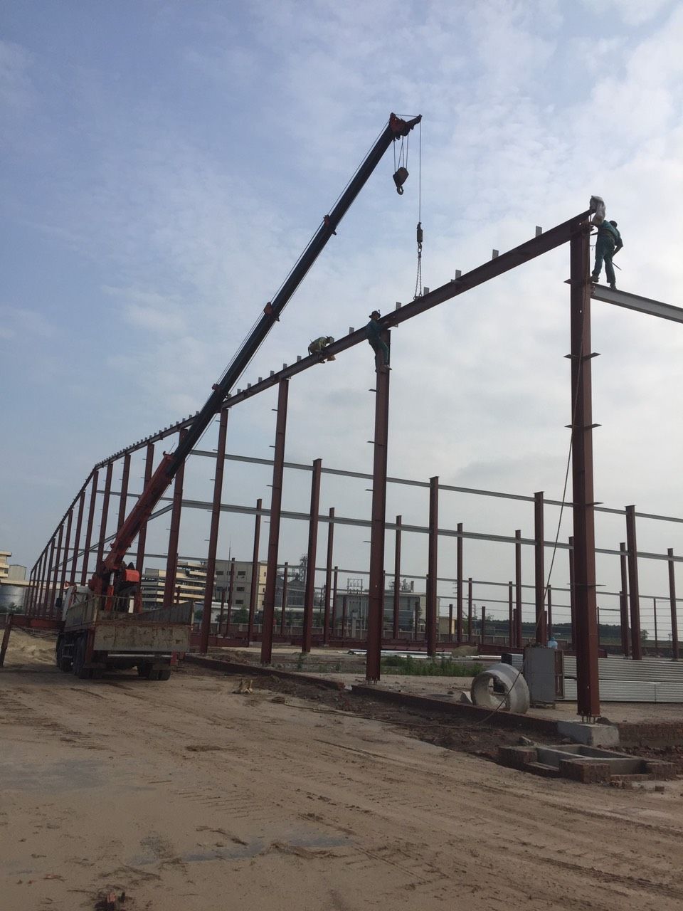 Công trình nhà xưởng Bắc Hưng