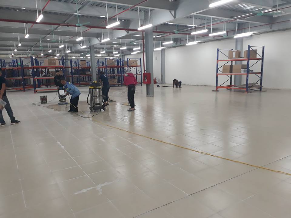 Vệ sinh nhà xưởng