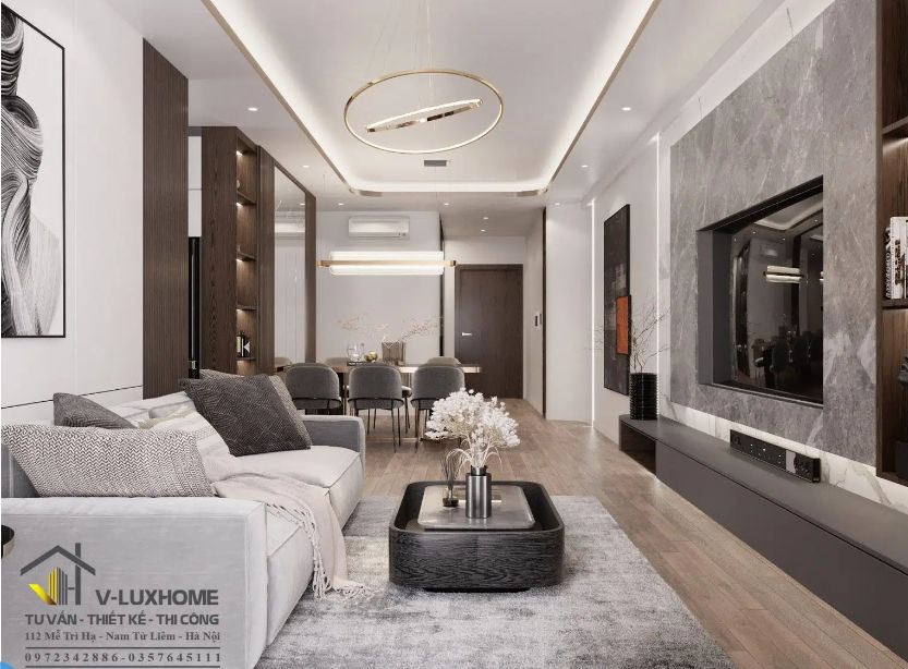 Thiết kế thi công nội thất chung cư