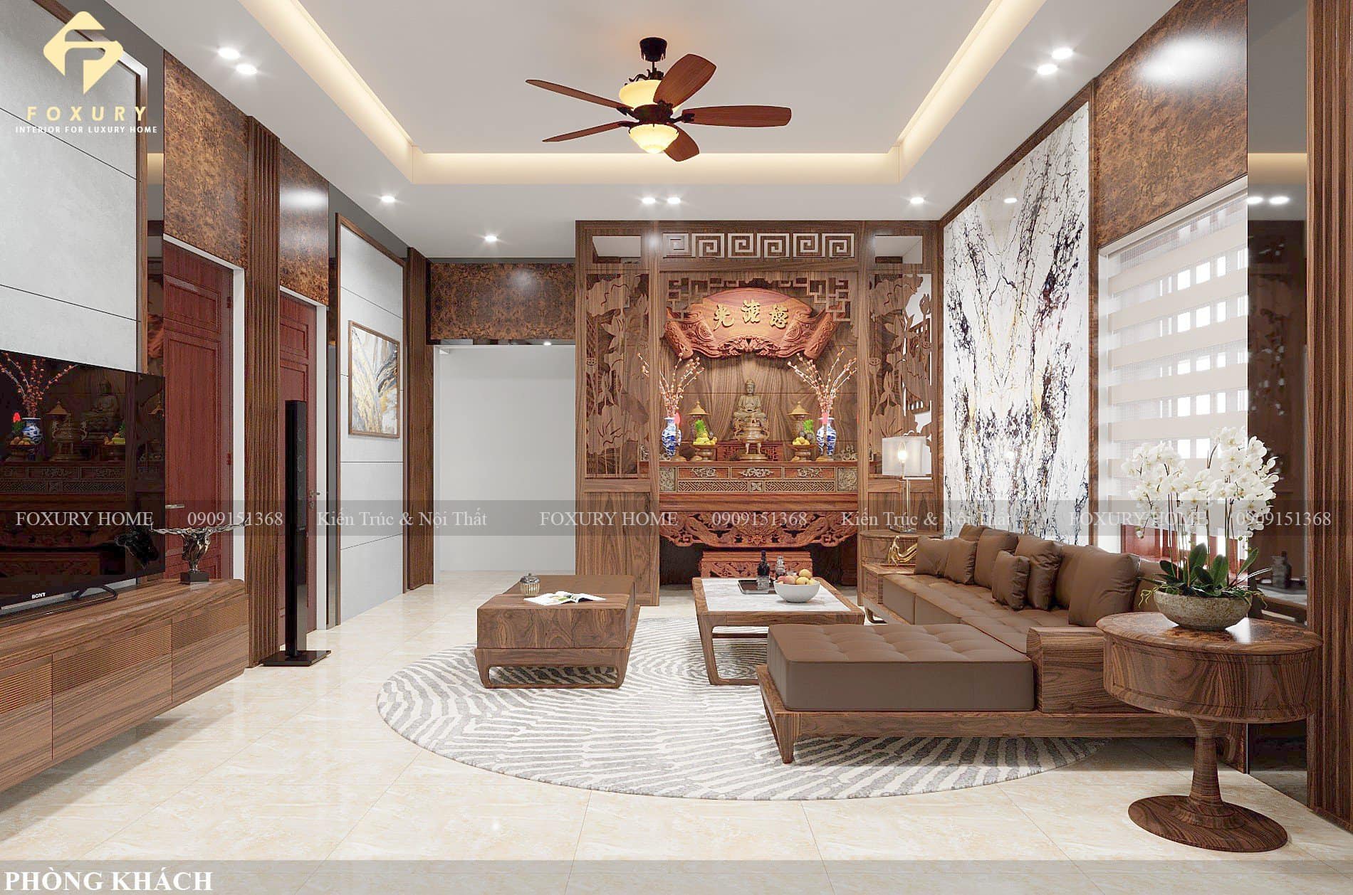 Thiết kế nội thất biệt thự
