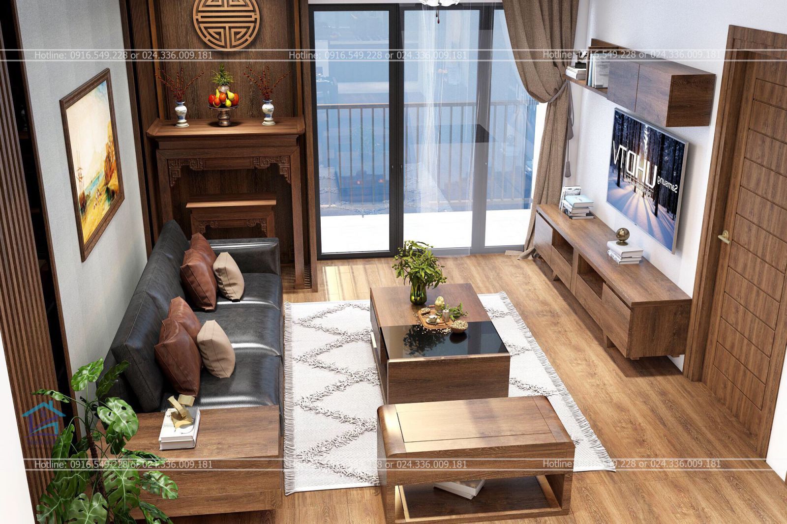 THIẾT KẾ THI CÔNG NỘI THẤT CHUNG CƯ