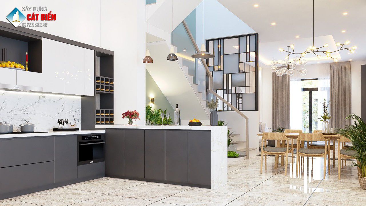 Thiết kế nội thất nhà phố