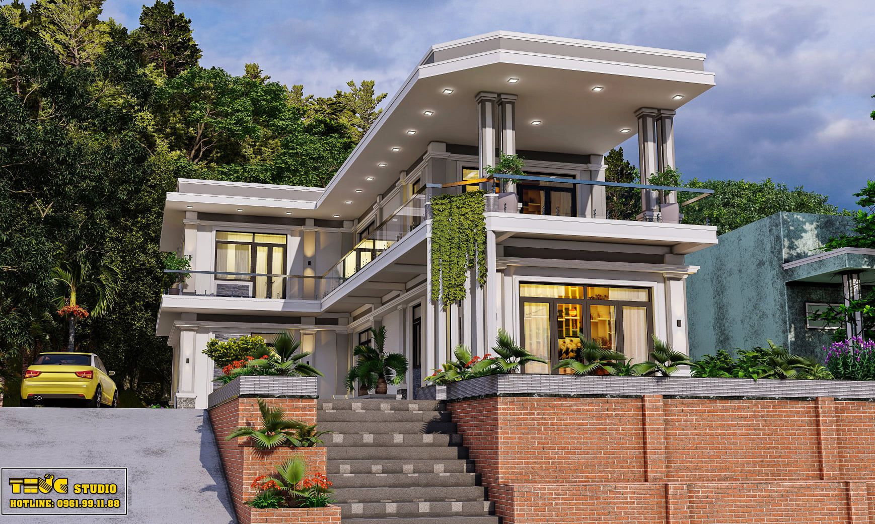 Thiết kế thi công biệt thự vườn