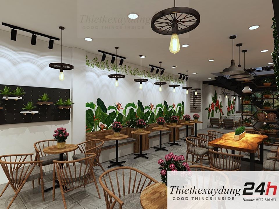 Thiết kế quán cafe