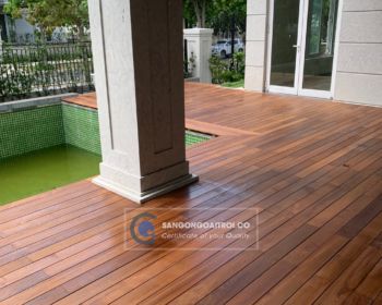 Sàn gỗ Teak ngoài trời xuất xứ Gỗ Lào