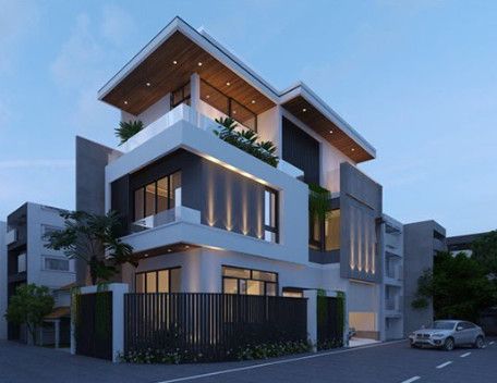 Thiết kế thi công nhà phố