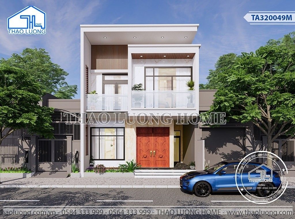 Thiết kế kiến trúc nhà phố