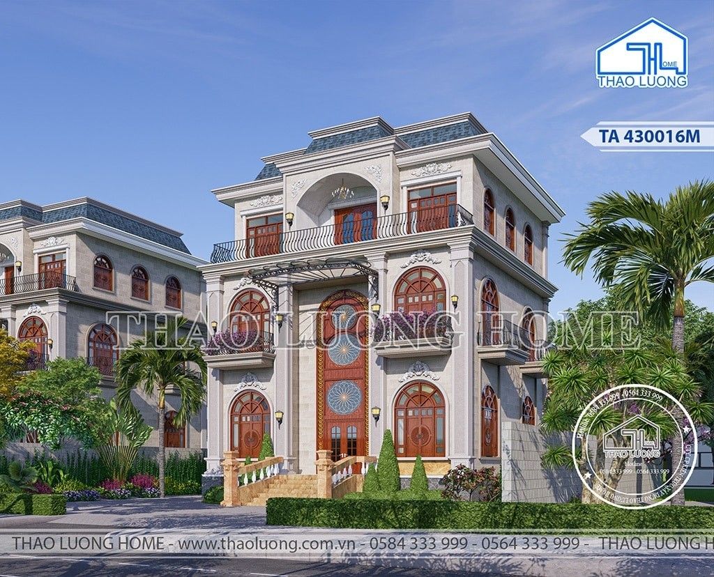 Thiết kế biệt thự cổ điển