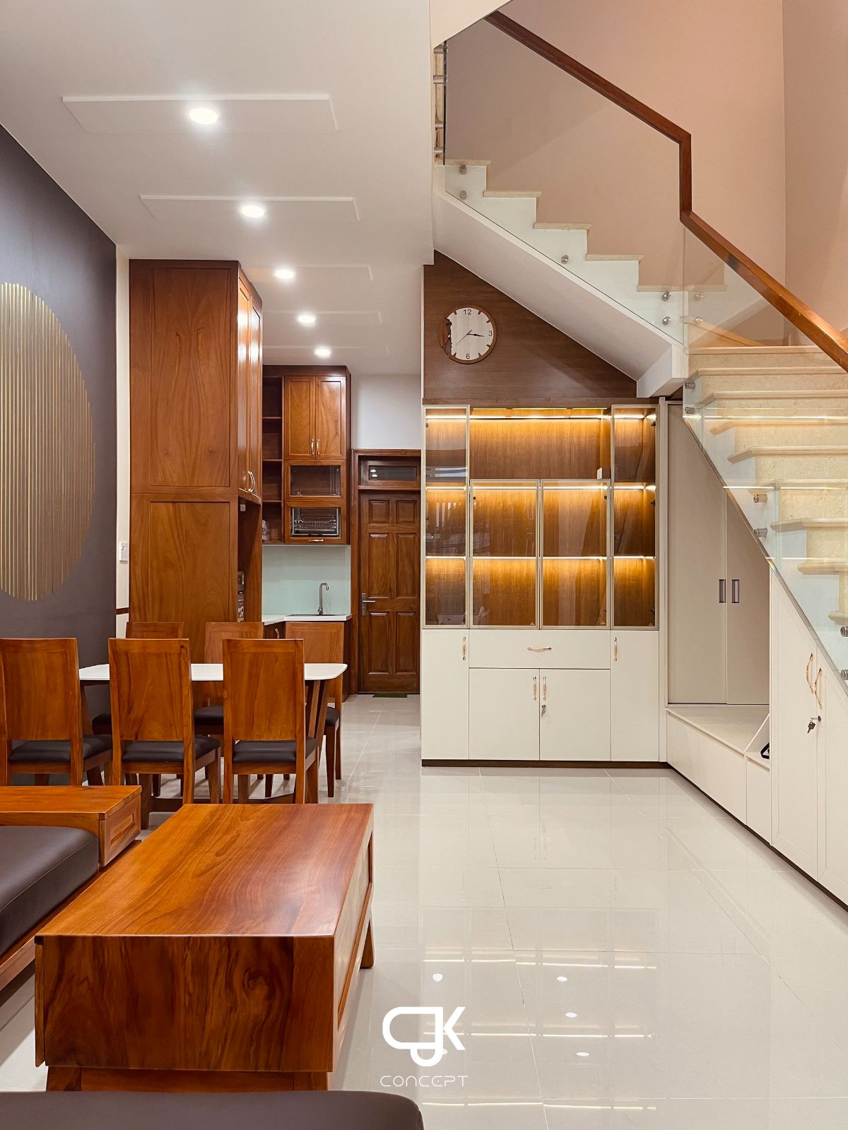 Thiết kế thi công nội thất nhà phố