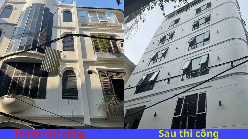 Cải tạo nhà phố
