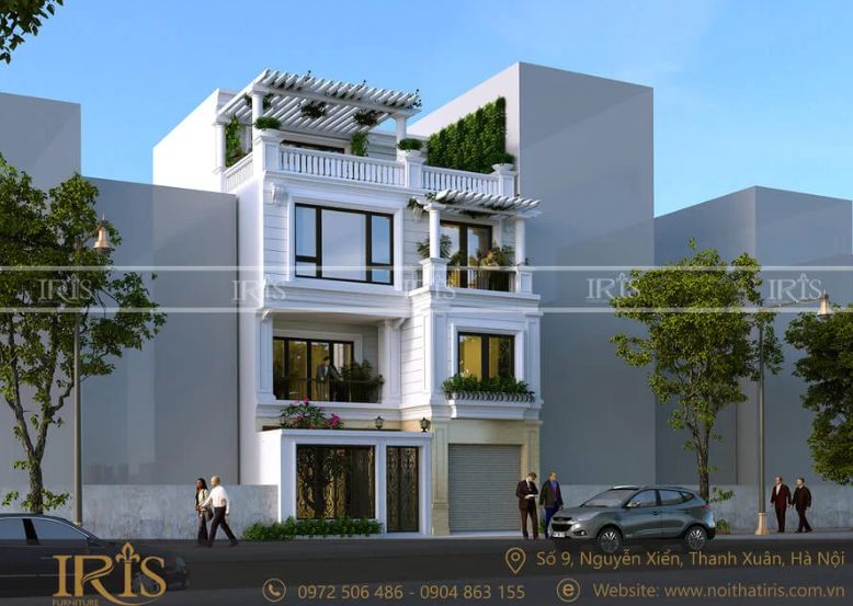 Thiết kế nội thất nhà phố