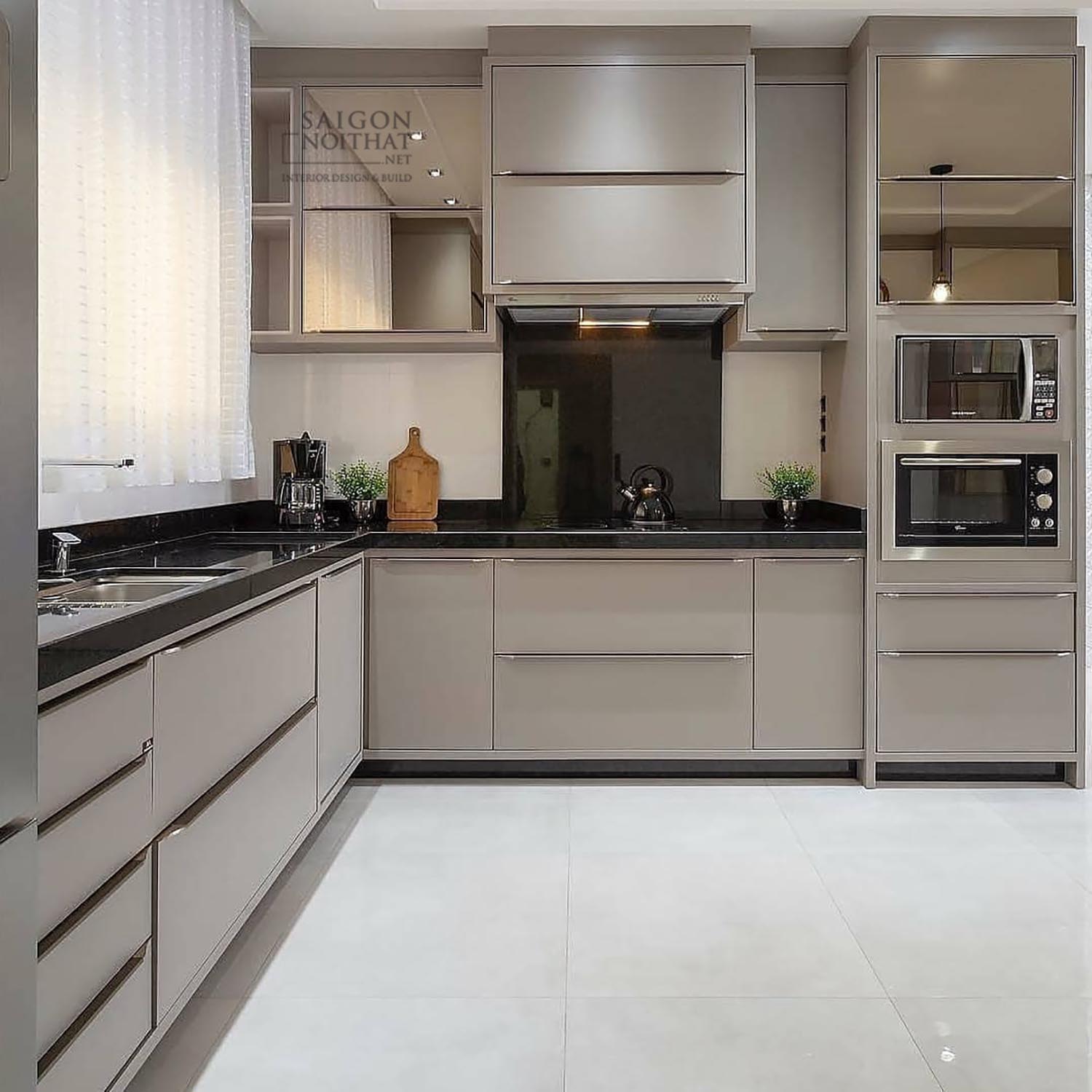 Thiết kế thi công tủ bếp