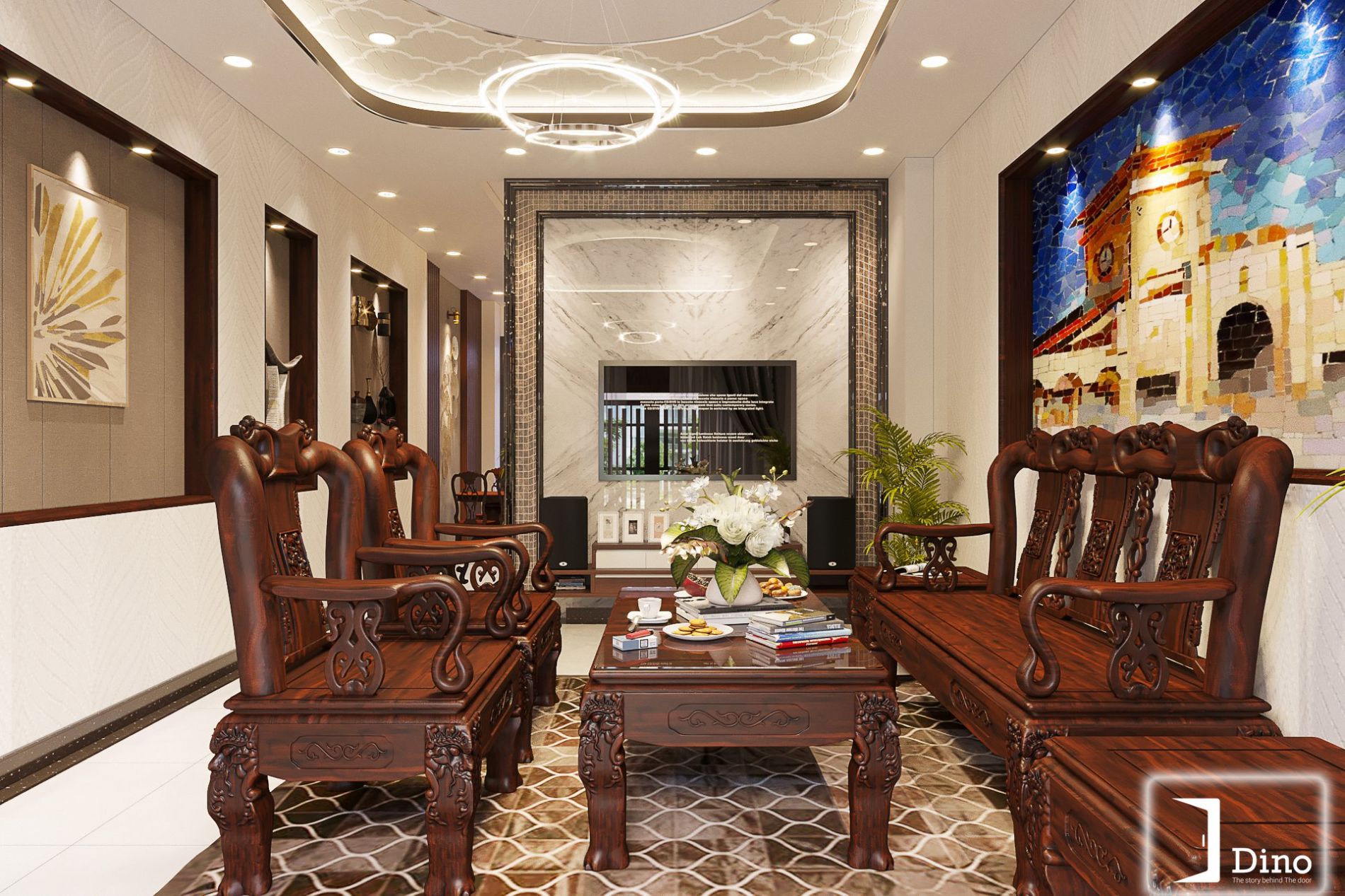 Thiết kế thi công nội thất nhà phố